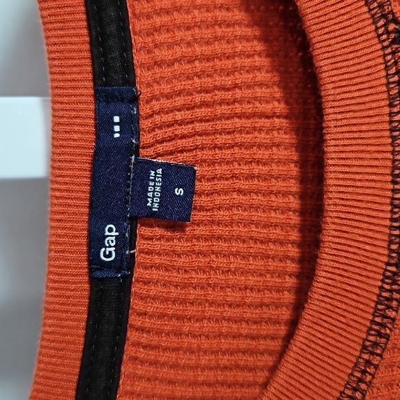 Gap Shirt Sz Small Orange - Picture 2 of 5